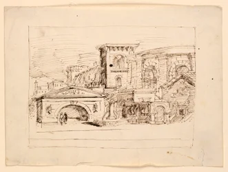 Stage Design, Antique Buildings